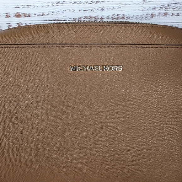 Michael Kors Tan Saffiano Leather Crossbody - Picture 4 of 11
